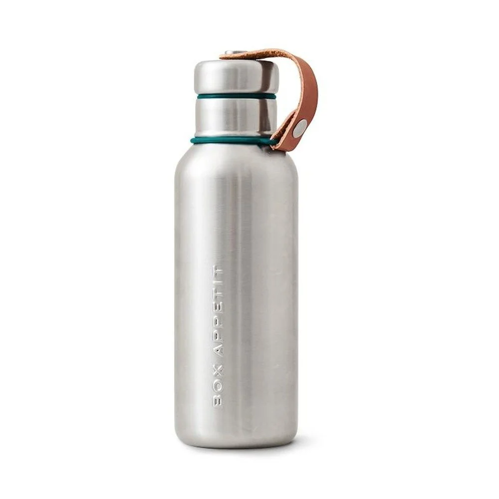Oceánově modrá 2stěnná termolahev z nerezové oceli Black + Blum Insulated Vacuum Bottle, 500 ml v:1167060