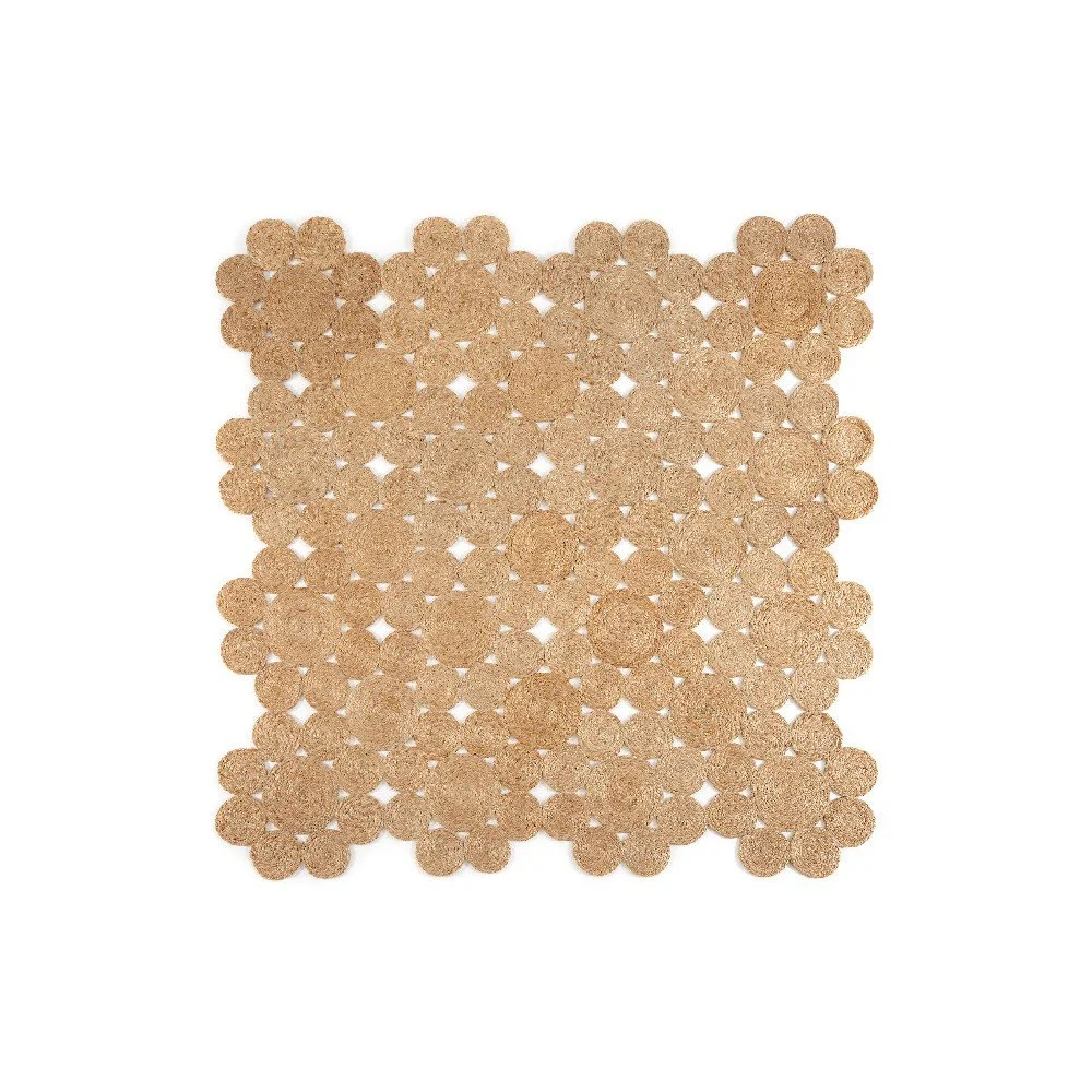 Koberec z juty Linen Couture Rug Isaías, 200 x 200 cm v:1224890