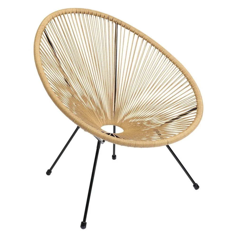 Světle hnědé křeslo Kare Design Acapulco v:1363379