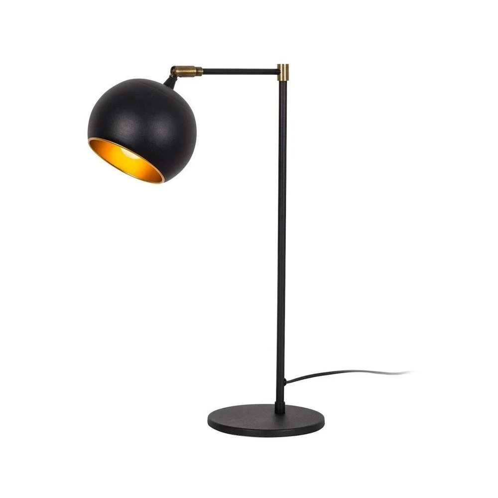 Černá stolní lampa Modern Table Lamp Goldino v:1191650