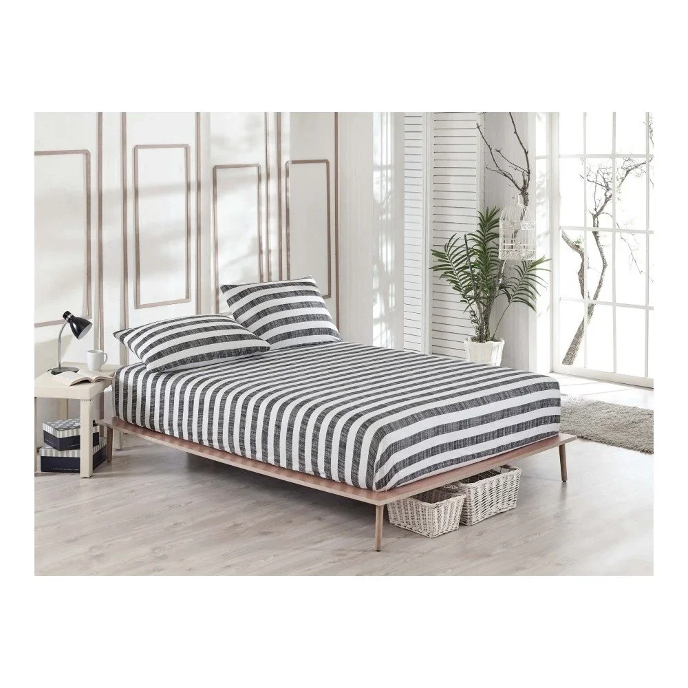 Set elastického prostěradla a 2 povlaků na polštáře na jednolůžko Clementino Samigo, 160 x 200 cm v:1112112