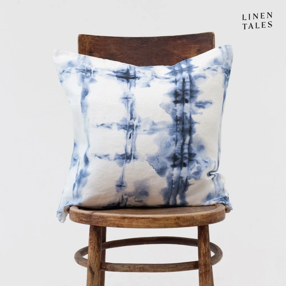 Lněný povlak na polštář 40x60 cm Tie Dye – Linen Tales v:1537828