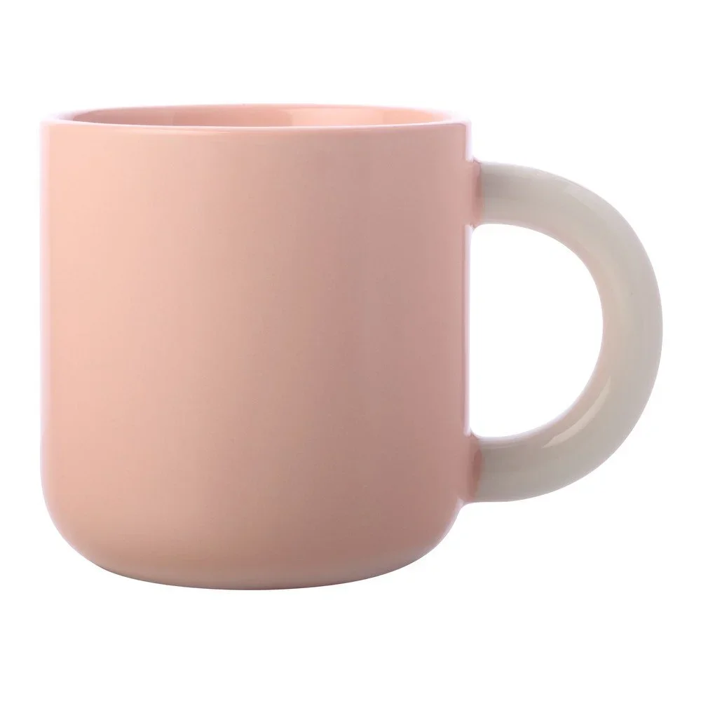 Porcelánový hrnek v lososové barvě 370 ml Sherbet v:1472254