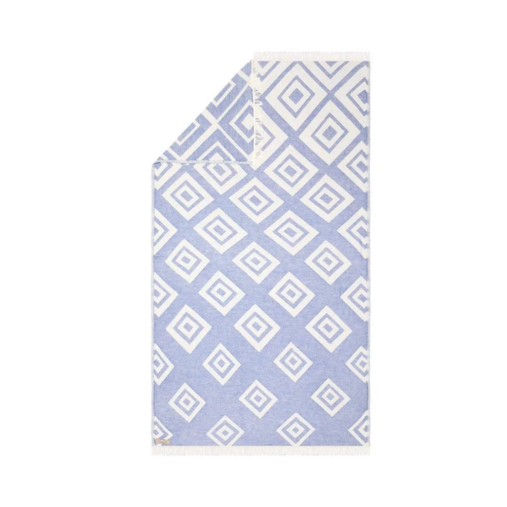 Modrá hammam osuška Begonville Premium Florence, 175 x 90 cm v:955050