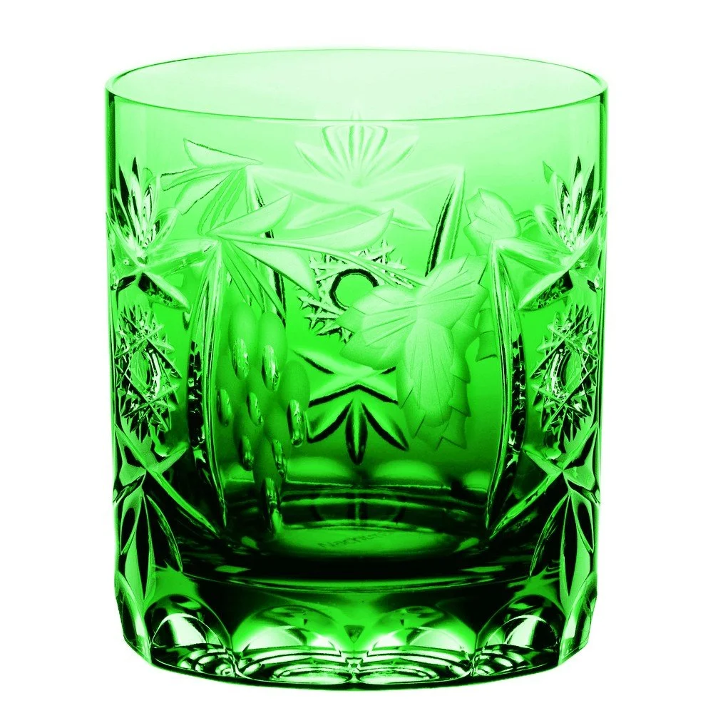 Zelená sklenice na whisky z křišťálového skla Nachtmann Traube Whisky Tumbler Emerald Green, 250 ml v:1318464