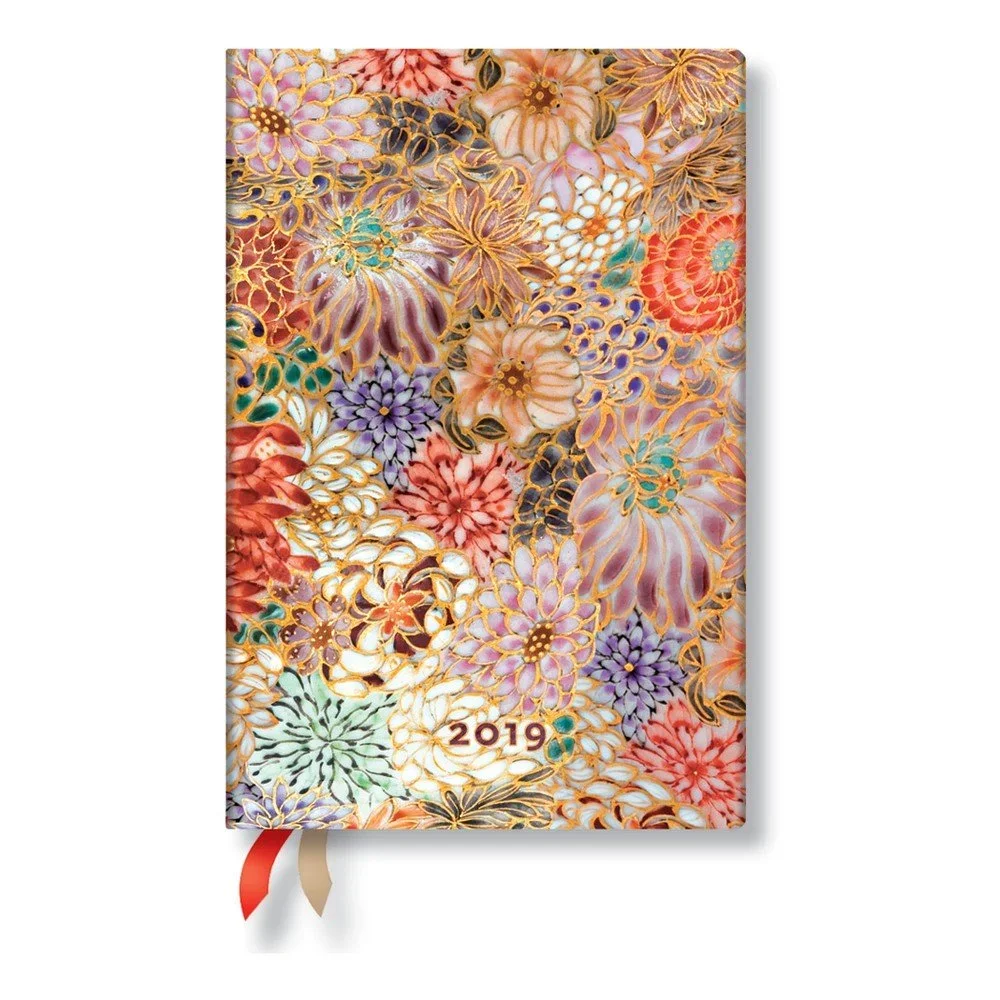Diář na rok 2019 Paperblanks Kikka Verso, 9,5 x 14 cm v:1136012