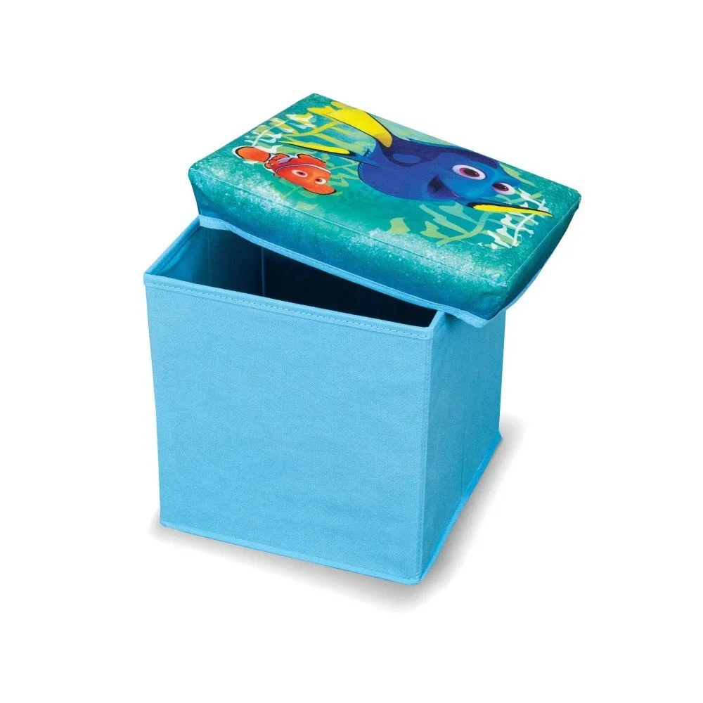 Modrá úložná taburetka na hračky Domopak Finding Dory, délka 30 cm v:868748
