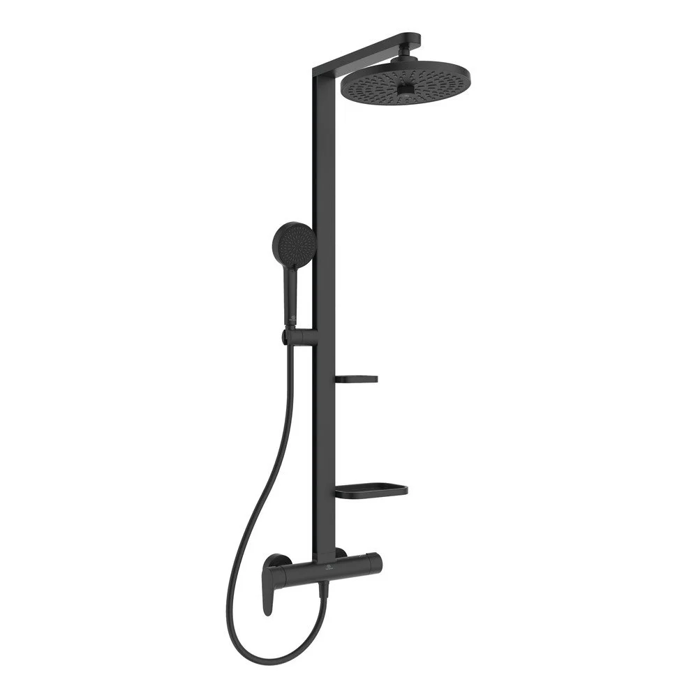 Matně černý kovový sprchový set 111 cm ALU+ – Ideal Standard v:1648616