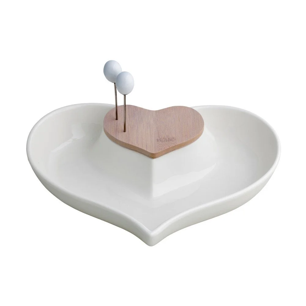 Servírovací set z porcelánu Brandani Curenelcuore v:1140920