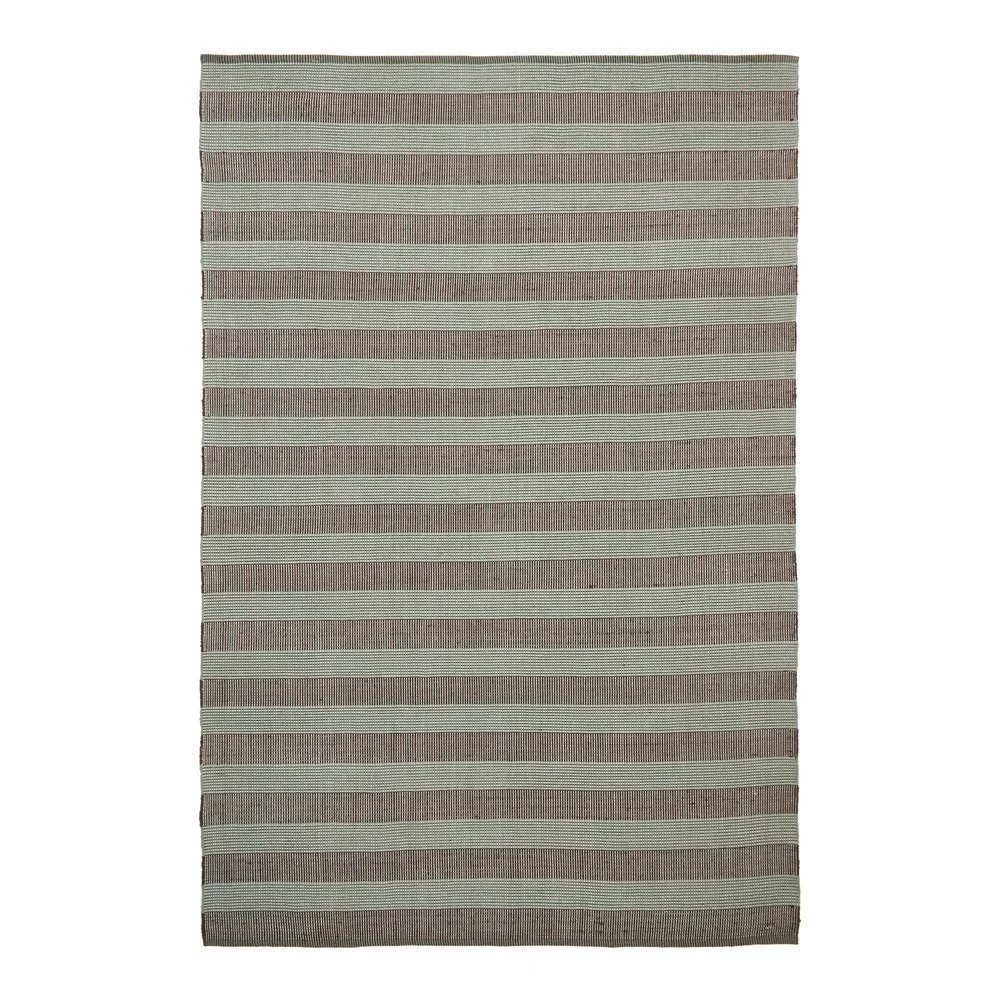 Venkovní koberec z recyklovaných vláken v hnědo-mentolové barvě 200x300 cm Fonol – Kave Home v:1654406