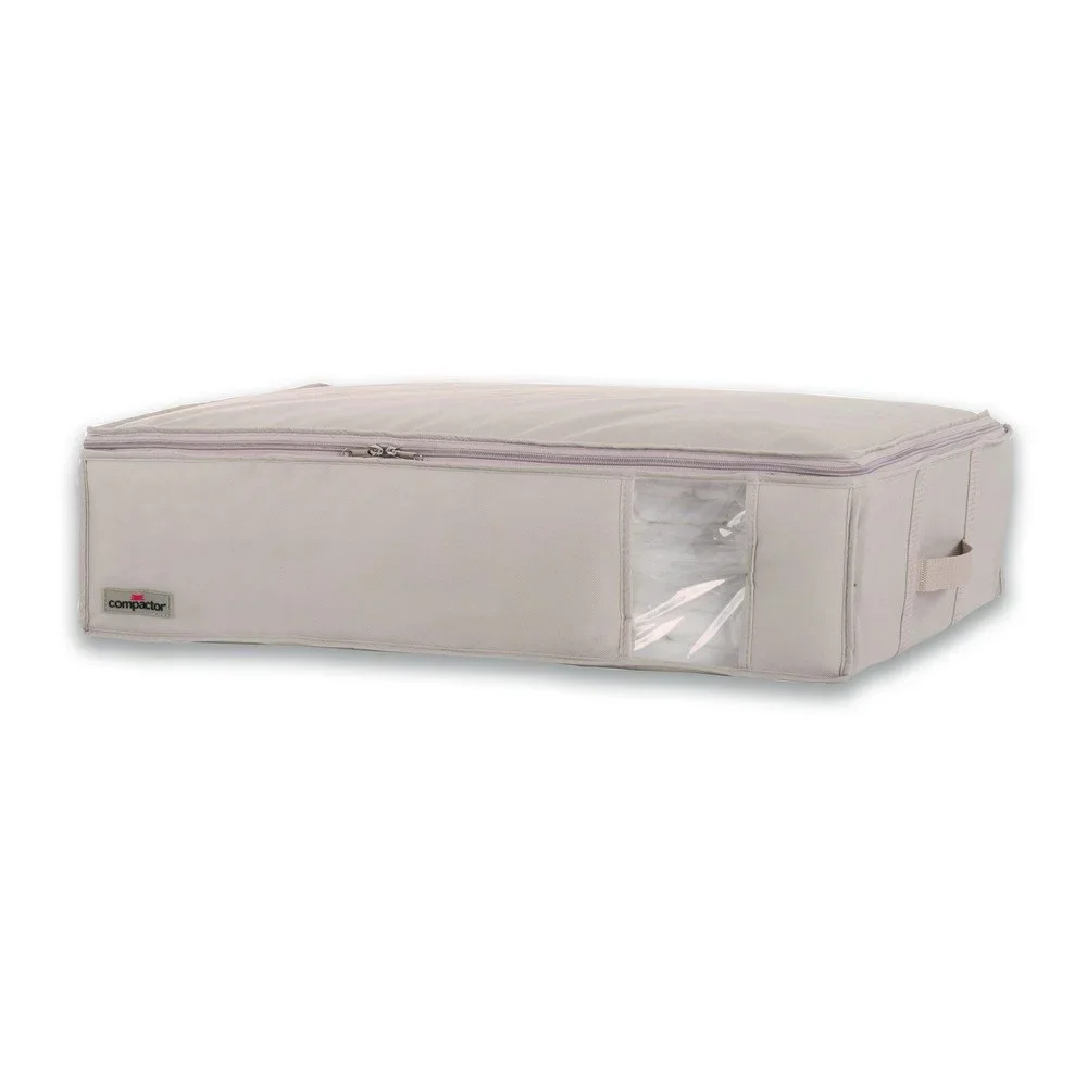 Béžový úložný box na oblečení Compactor Aspilito, 145 l v:1324824
