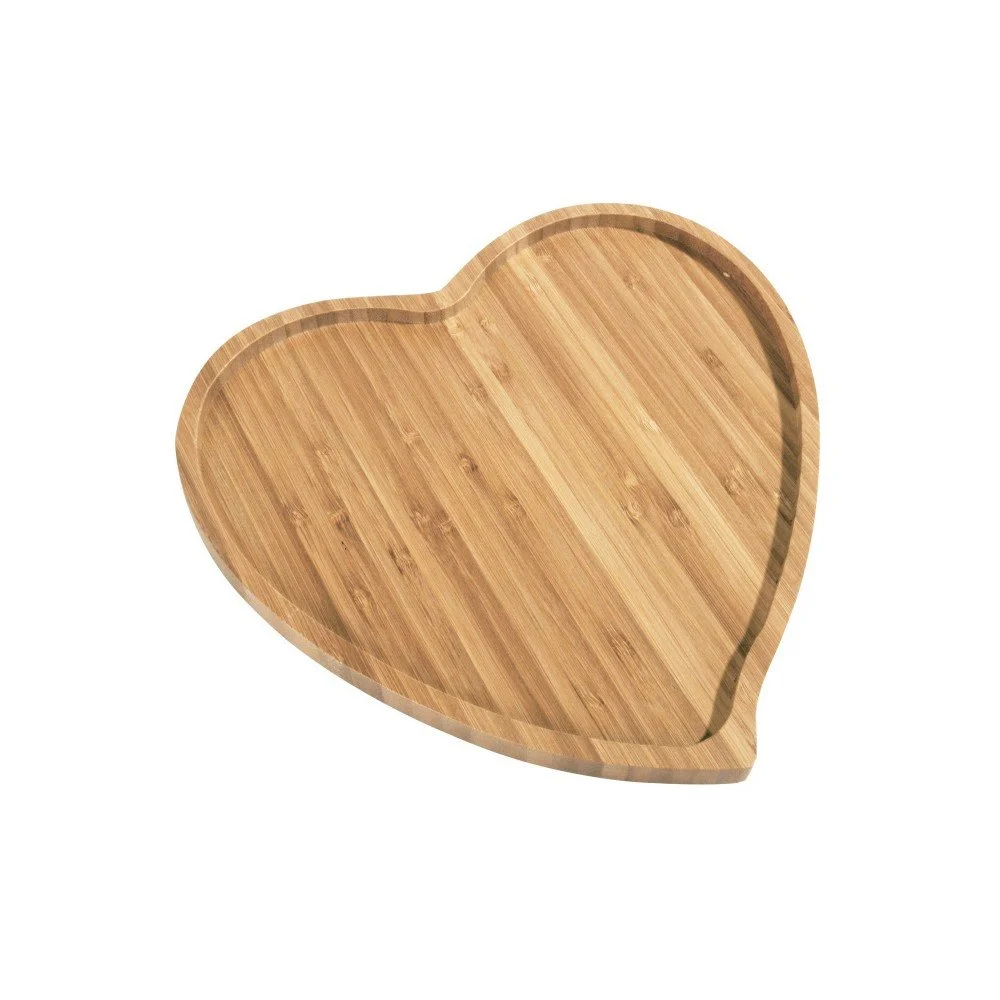 Bambusový servírovací podnos Kosova Heart, 27 x 25 cm v:850928