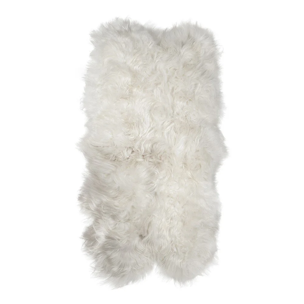 Bílý kožešinový koberec z ovčí kůže Arctic Fur Resco, 185 x 120 cm v:1142442