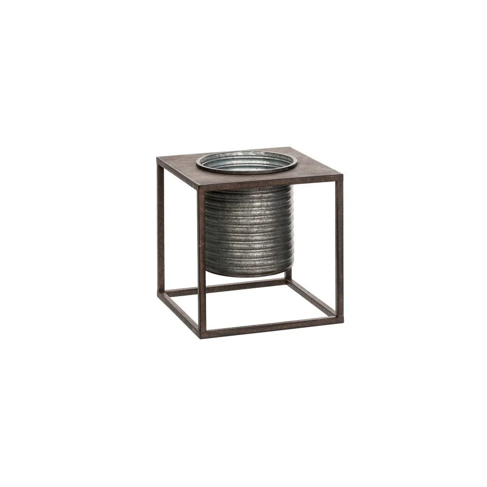 Květináč na nízkém podstavci Ixia Industrial Screw v:816700
