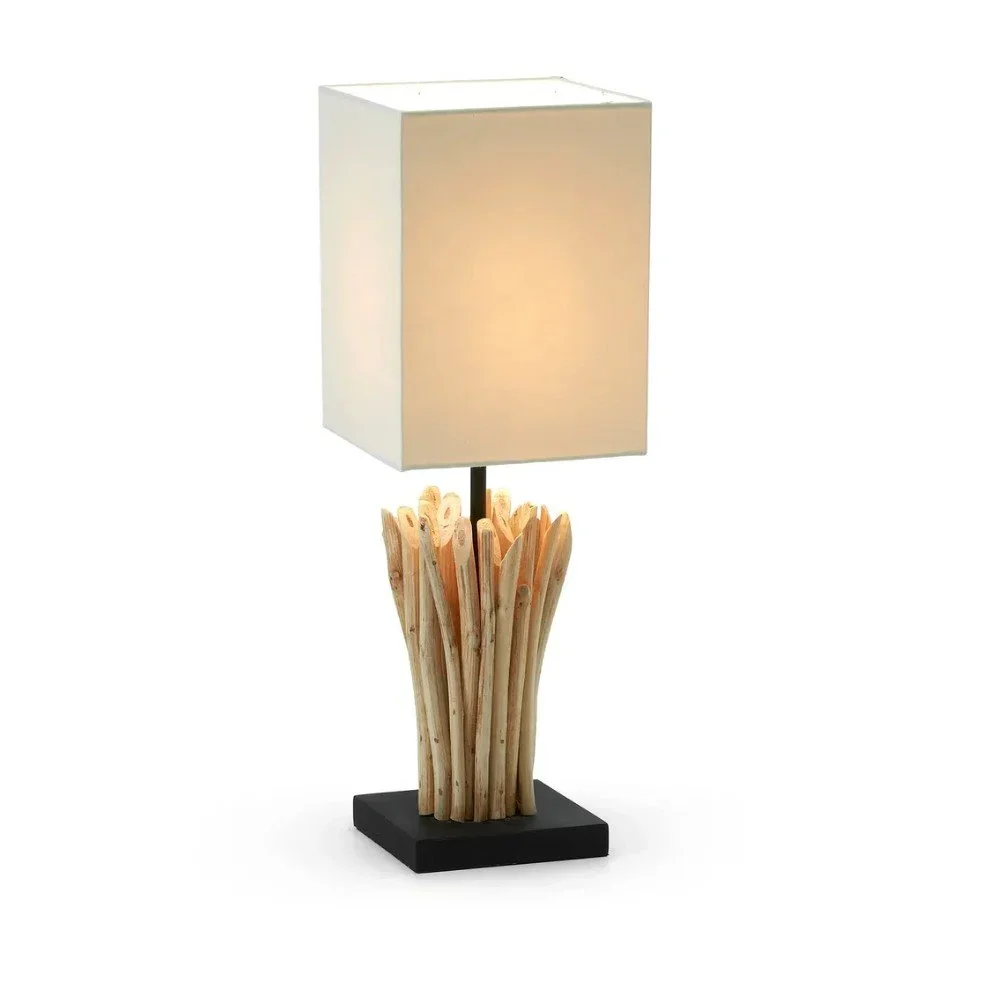 Béžová stolní lampa Kave Home Poob v:744840
