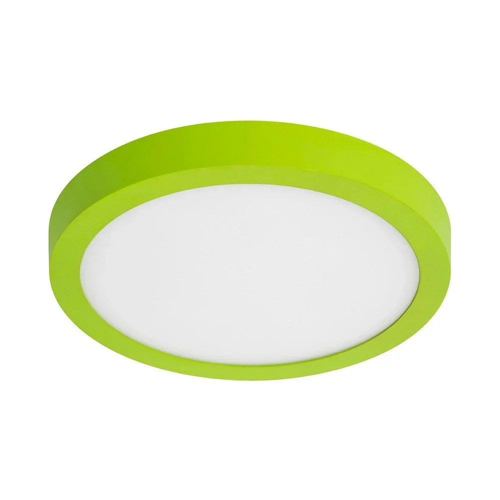 Zelené stropní svítidlo SULION Gummy, ⌀ 30 cm v:1162802