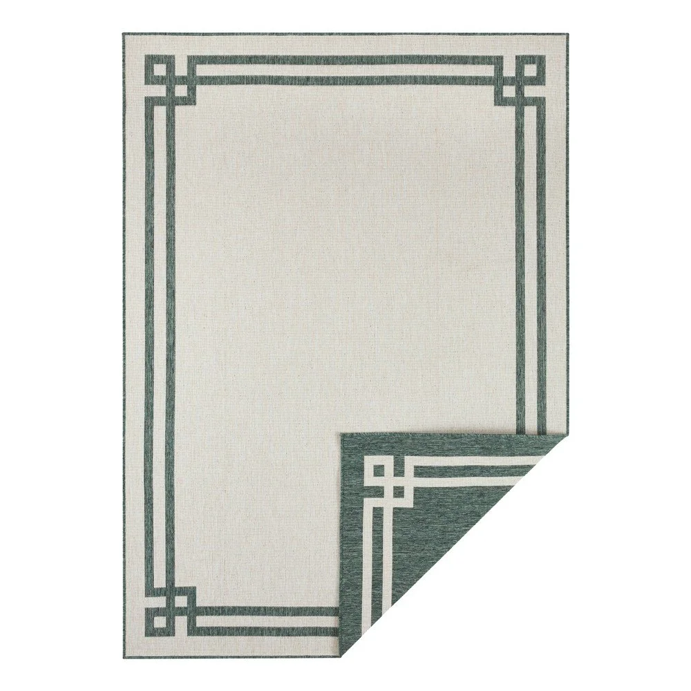 Zeleno-krémový venkovní koberec NORTHRUGS Manito, 200 x 290 cm v:1337657