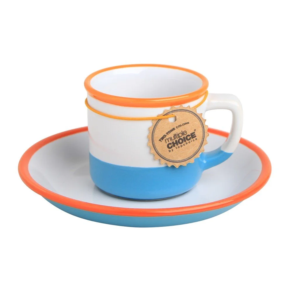 Šálek na espresso s podšálkem Silly Design Glaze, 70 ml v:1174584