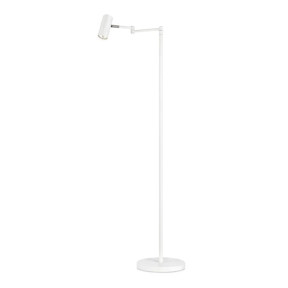 Bílá stojací lampa Markslöjd Torino Floor White, výška 1,30 m v:1322228