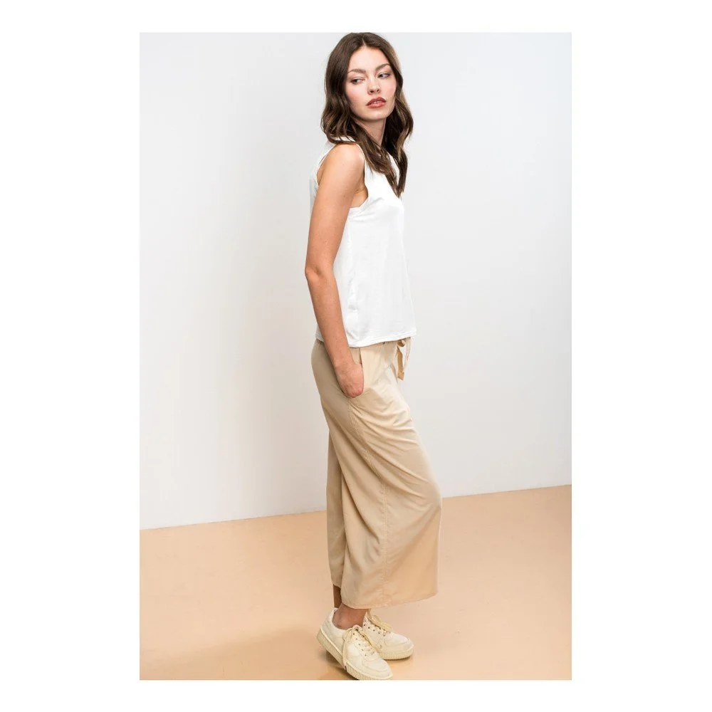 Dámské bílé tílko Lull Femininity, vel. S v:1034562