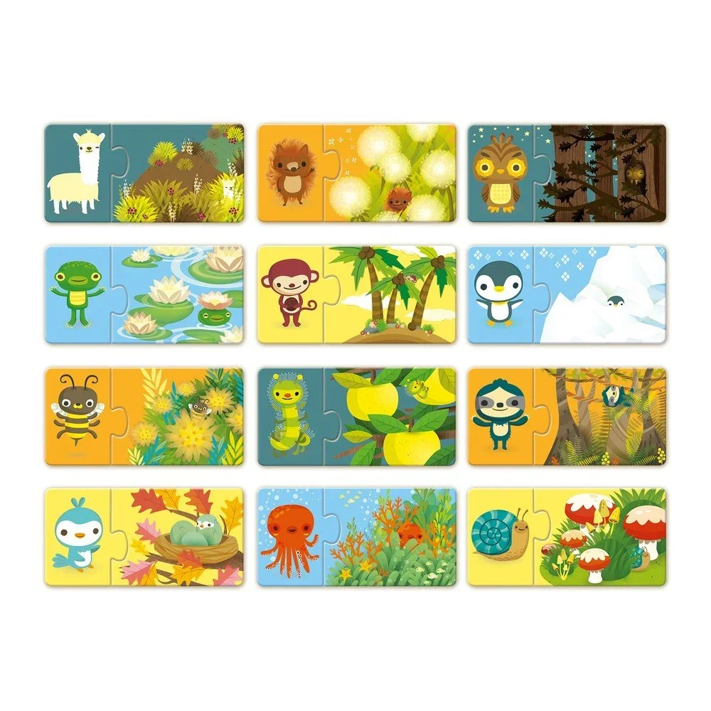 Dětské puzzle Djeco Najdi mě v:1331102