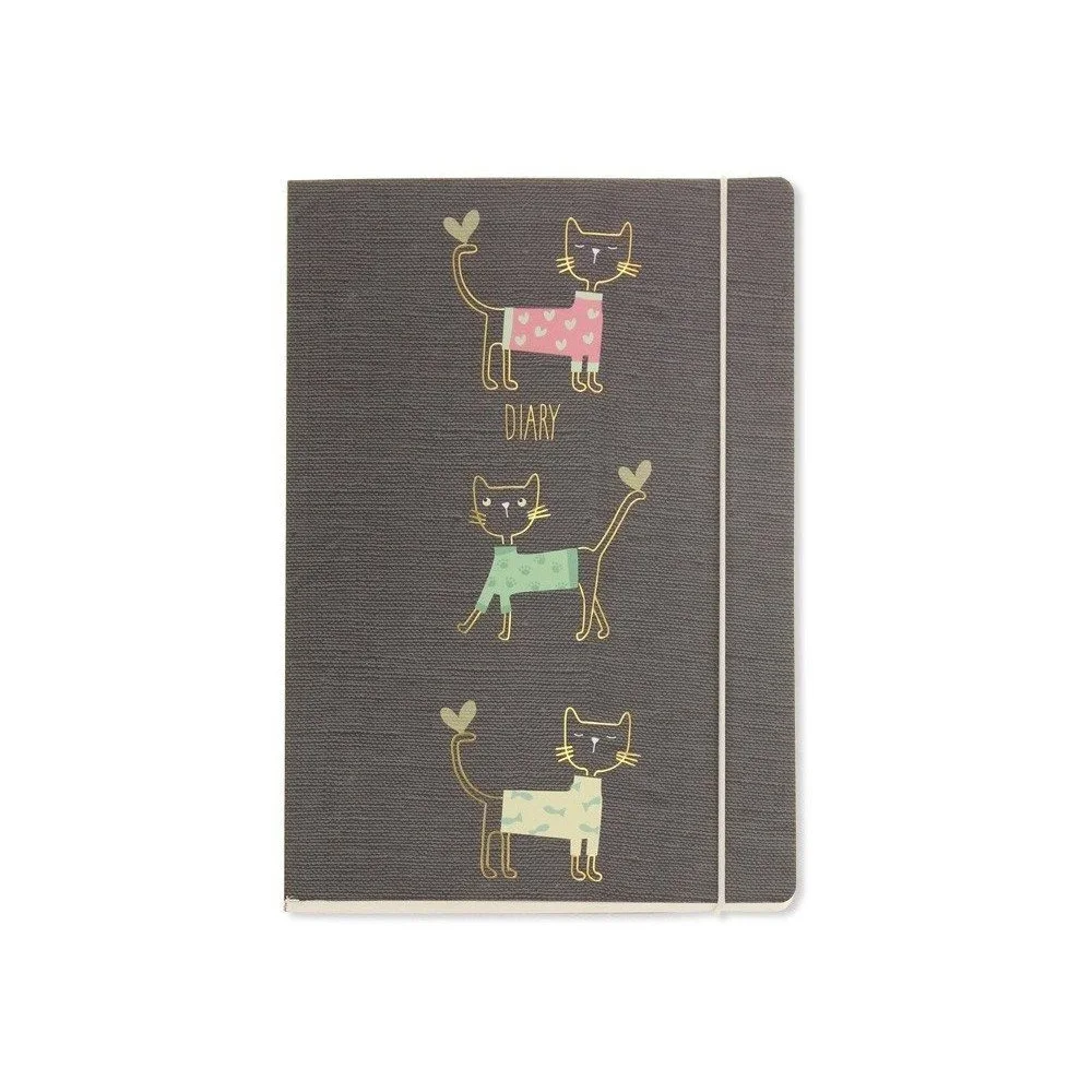 Týdenní diář A5 Go Stationery Love Cats v:707666