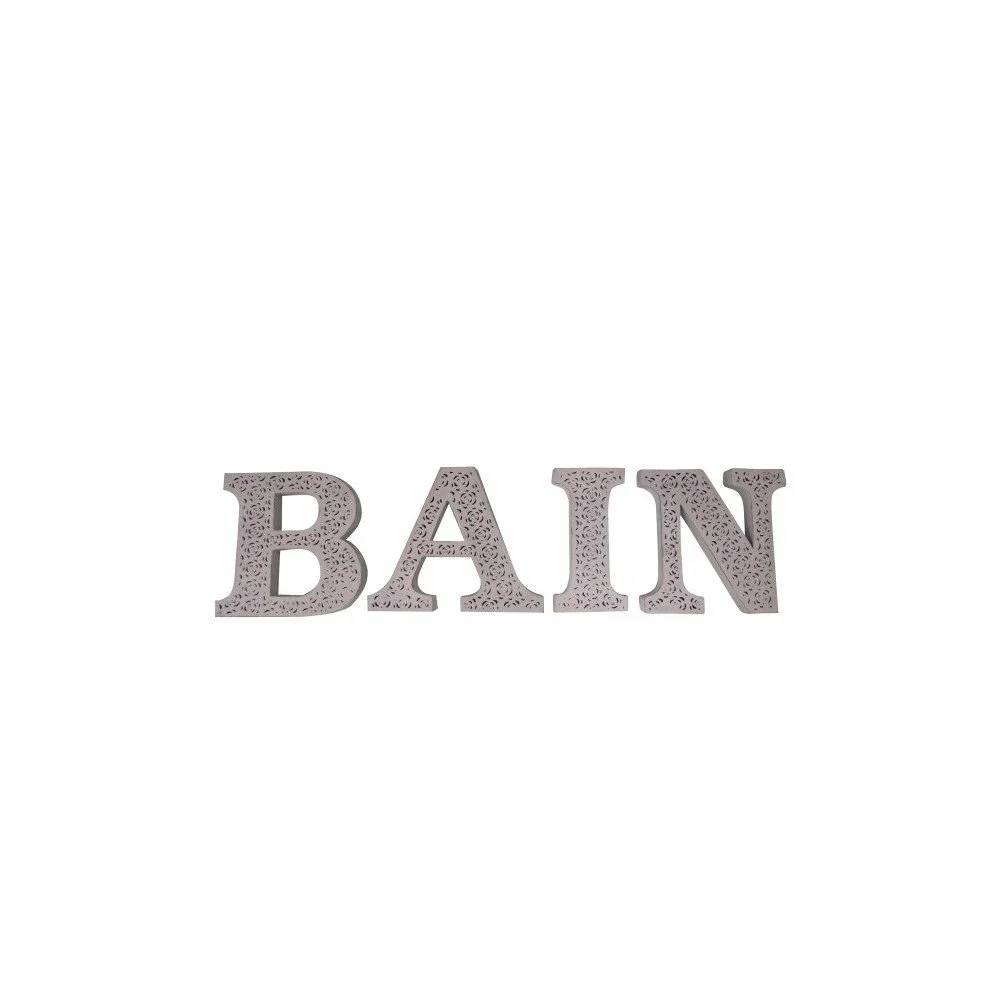 Sada 4 dekorativních písmen Antic Line Bain v:878006