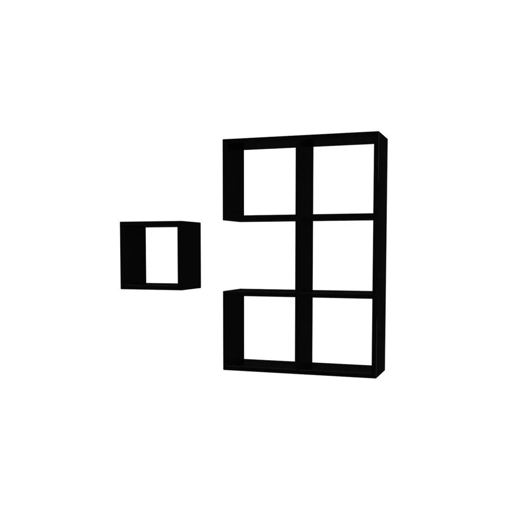 Černá police Mobito Design Pacman v:795902