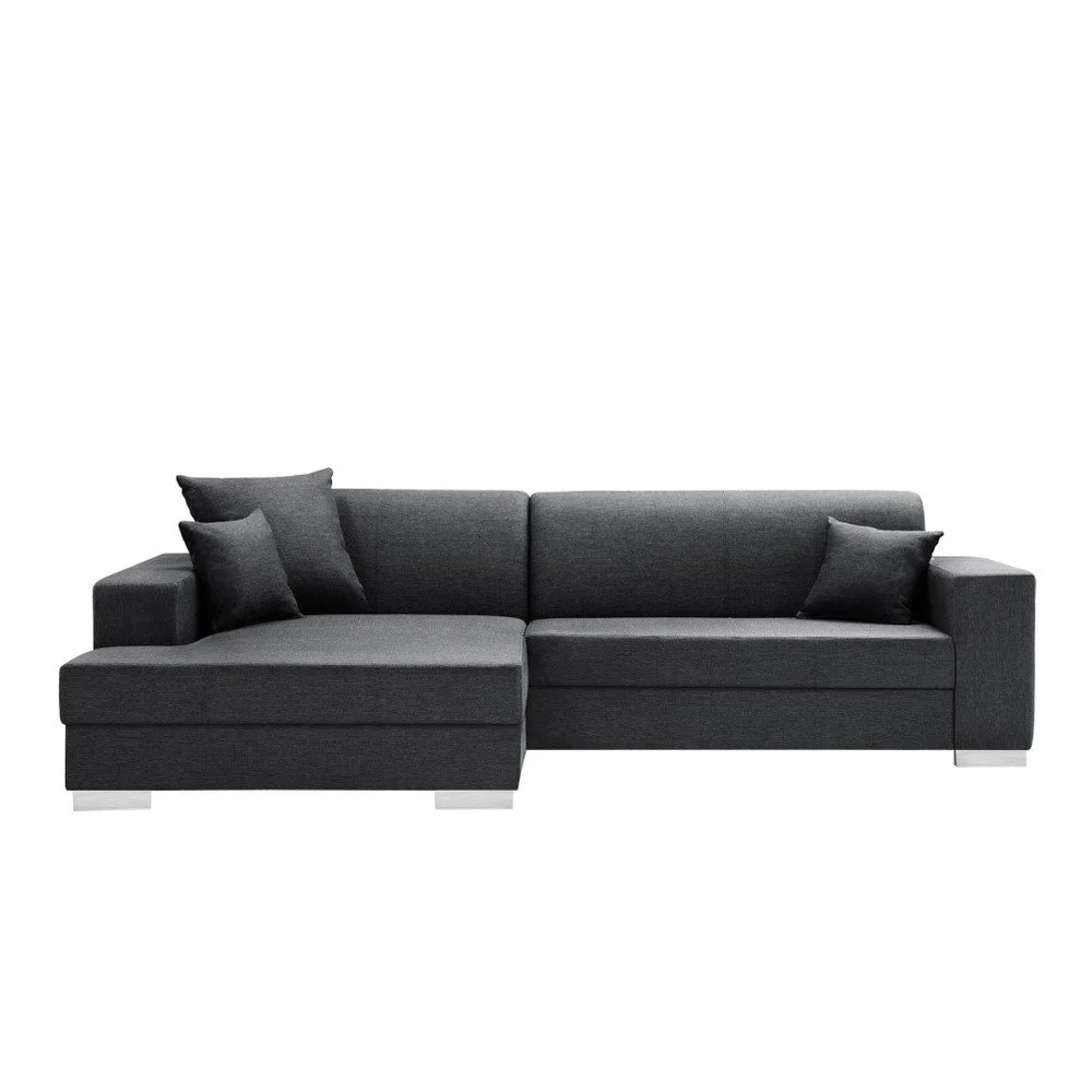 Antracitová sedačka Interieur De Famille Paris Perle, levý roh v:781954