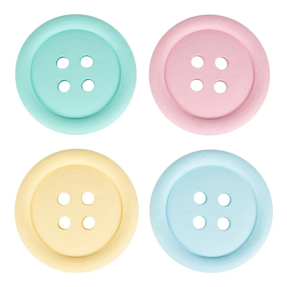 Sada 4 kusů podtácků Sass & Belle Buttons v:721100