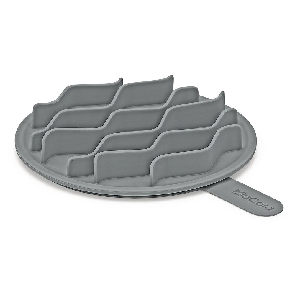 Silikonová protihltací vložka do misky pro psa ø 18 cm Lento Slate M/L – MiaCara v:1675952