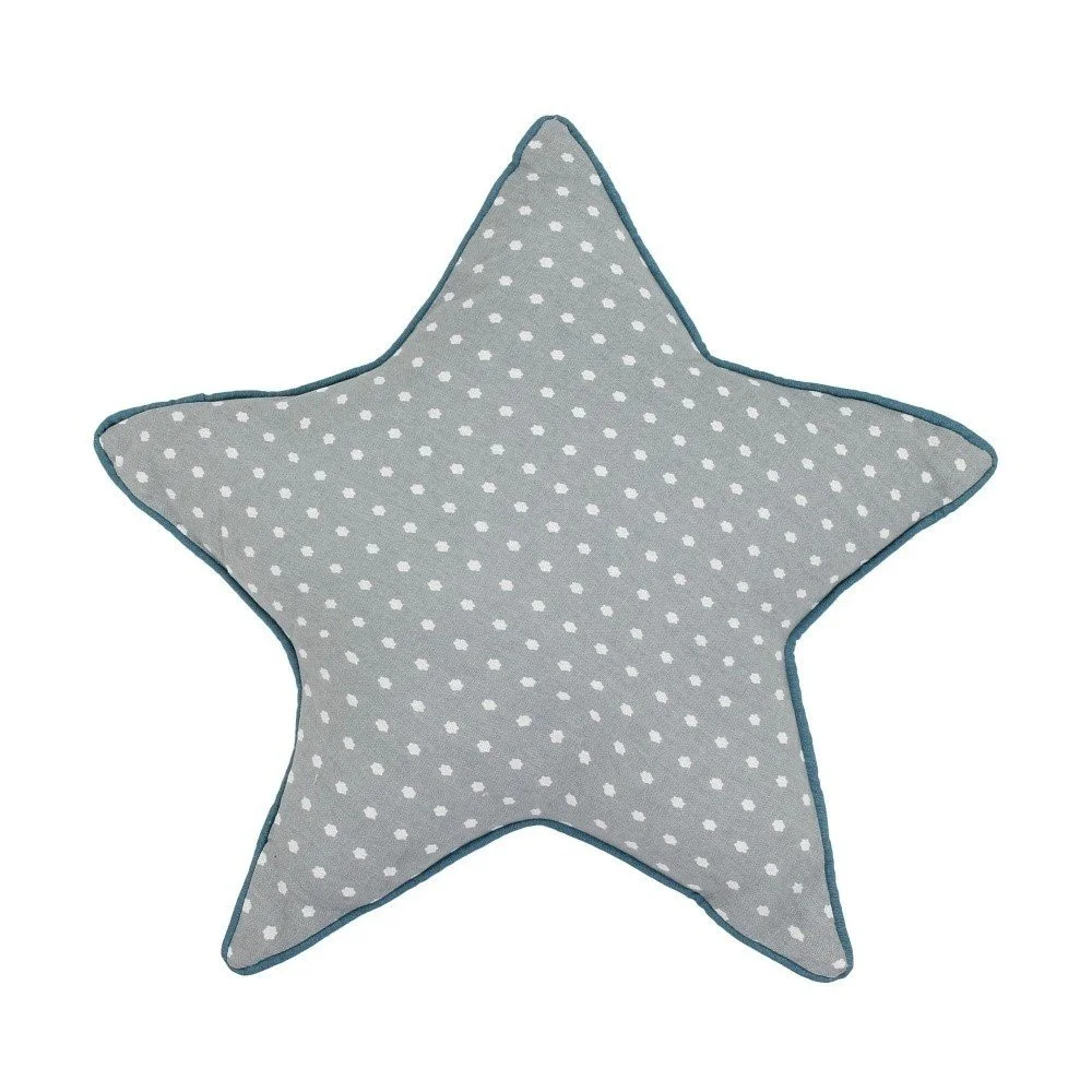Šedý polštář Art For Kids Star v:825938