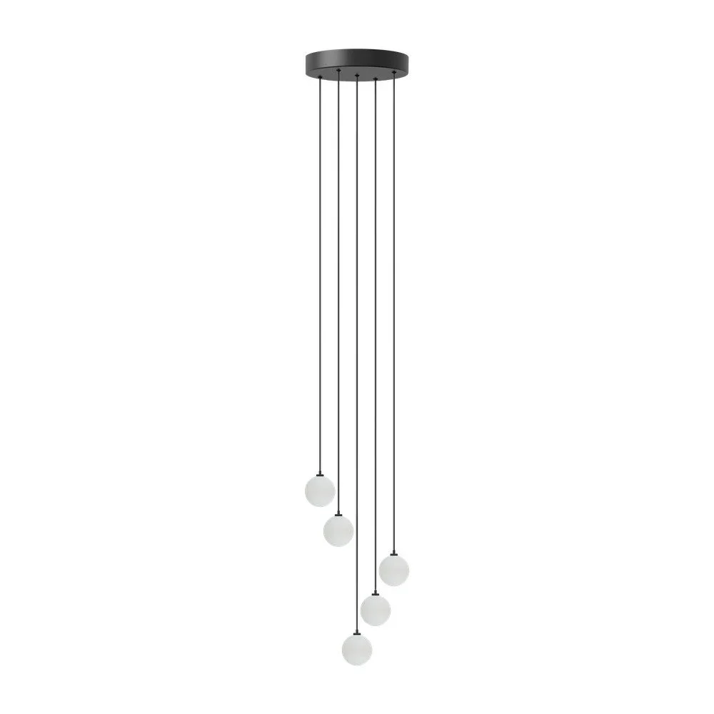Černé závěsné svítidlo Rosette mini – UMAGE v:1560342
