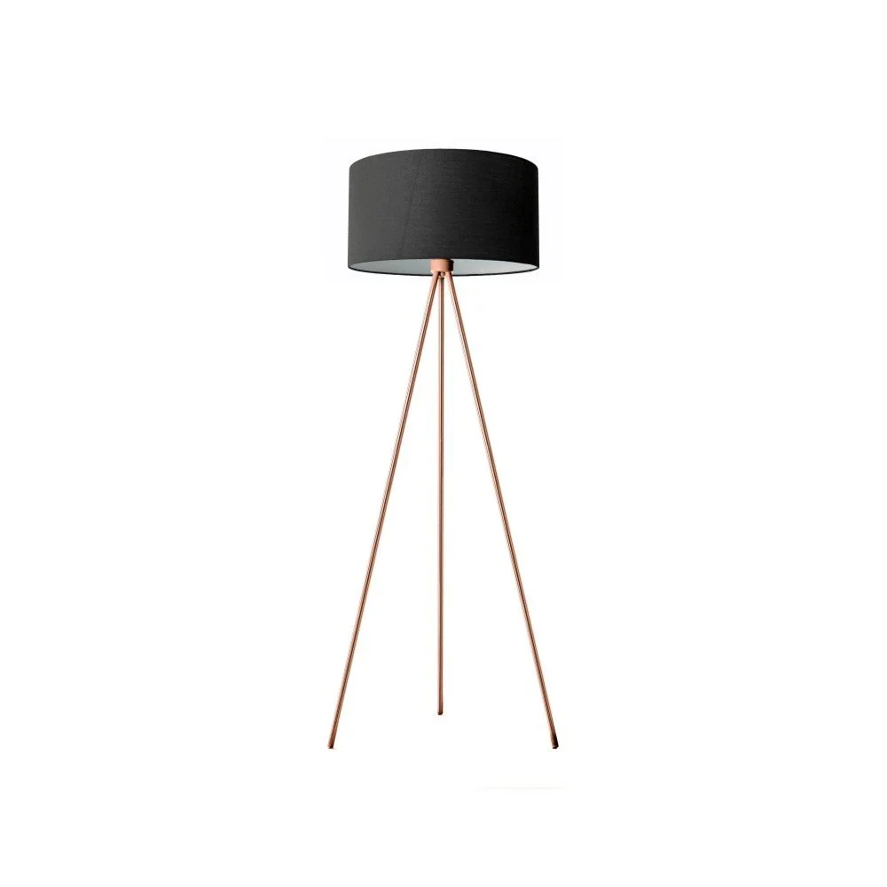 Lampa s černým stínidlem Fisura Tripod v:832624