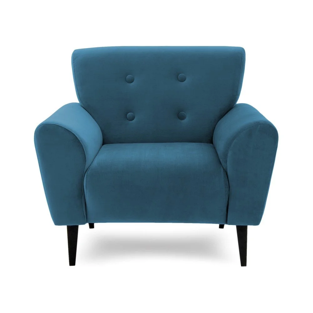 Modré křeslo Vivonita Kiara Aqua v:1062314
