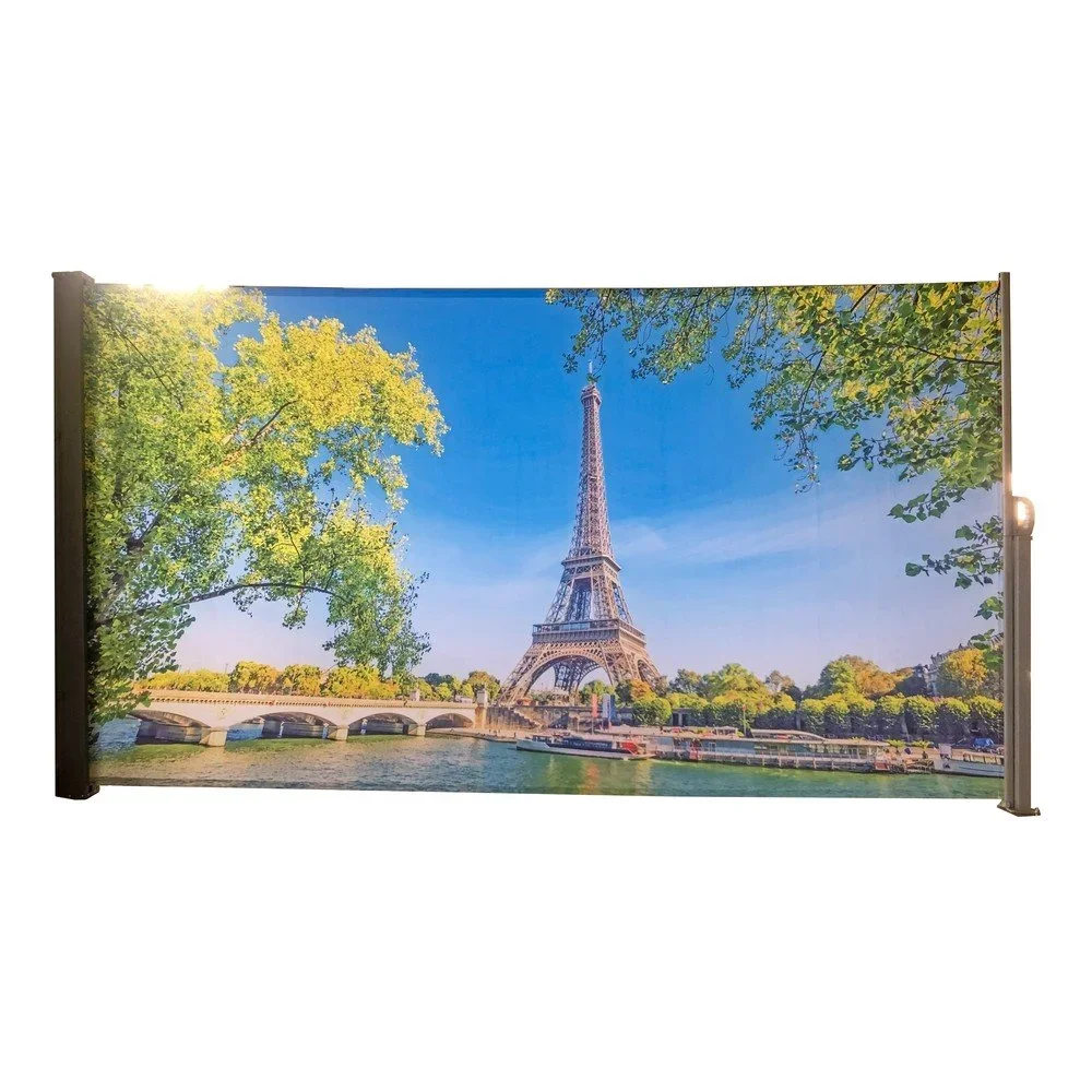 Kovovo-látková balkonová zástěna 300x160 cm – Garden Pleasure v:1665624