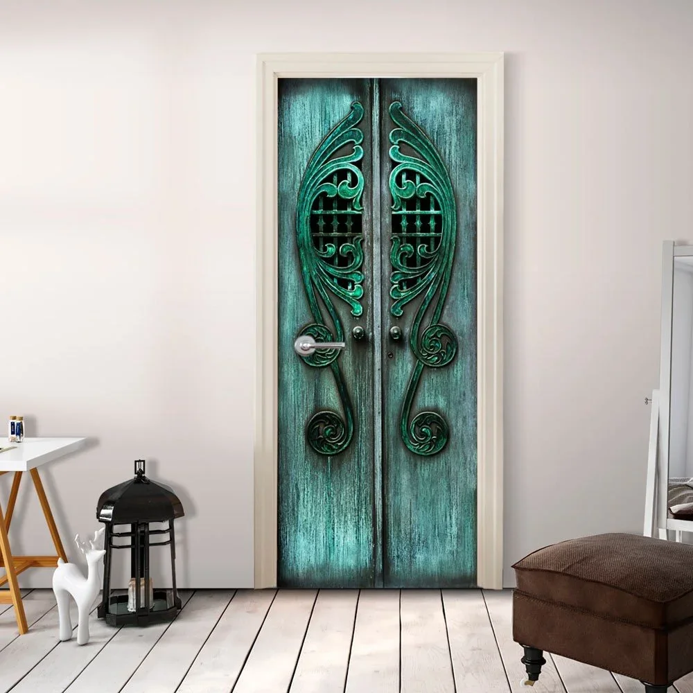 Tapeta na dveře v roli Bimago Emerald Gates, 90 x 210 cm v:954758