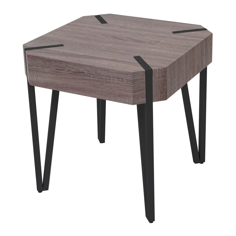 Tmavý odkládací stolek Shabby Woody v:724320