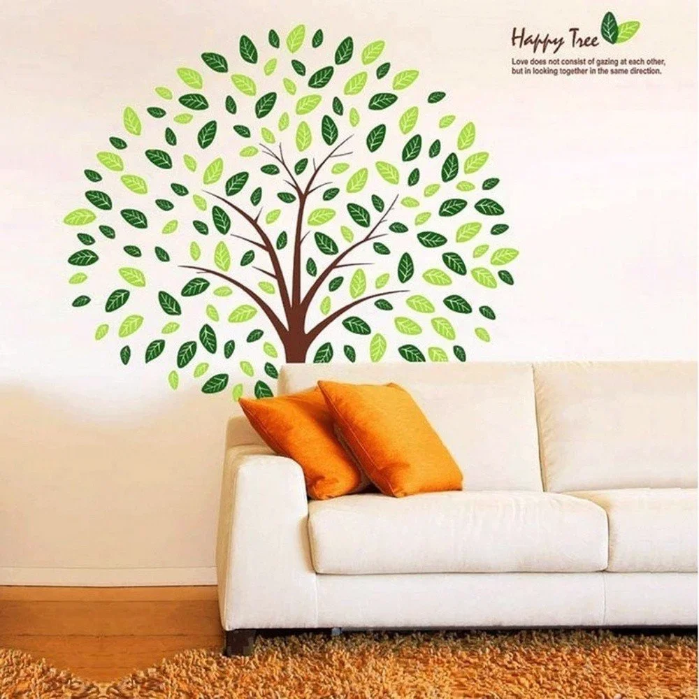 Nástěnná samolepka Ambiance Happy Tree Wall v:1037080