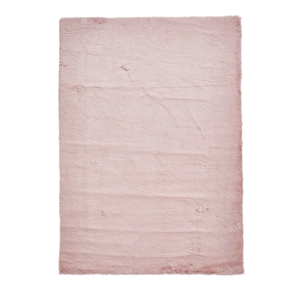 Růžový koberec Think Rugs Teddy, 80 x 150 cm v:1414363