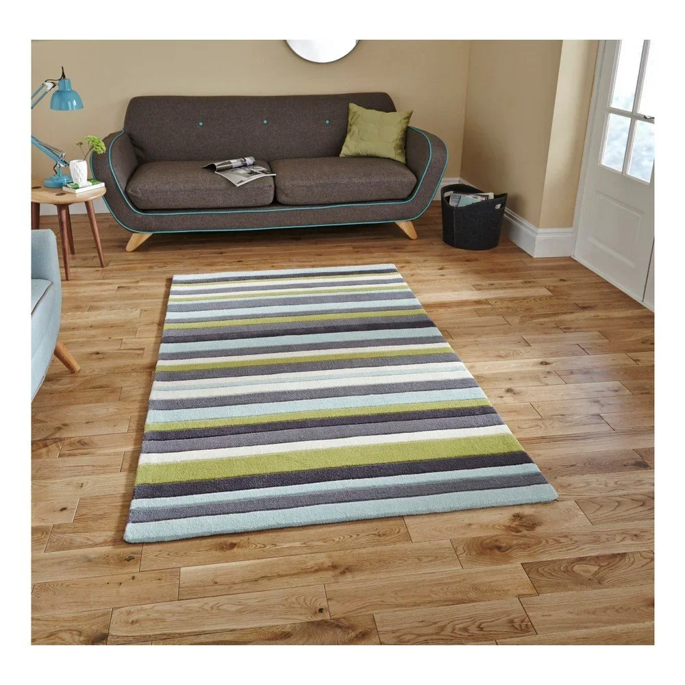 Modro-zelený koberec Think Rugs Hong Kong Blue Green, 90 x 150 cm v:771610