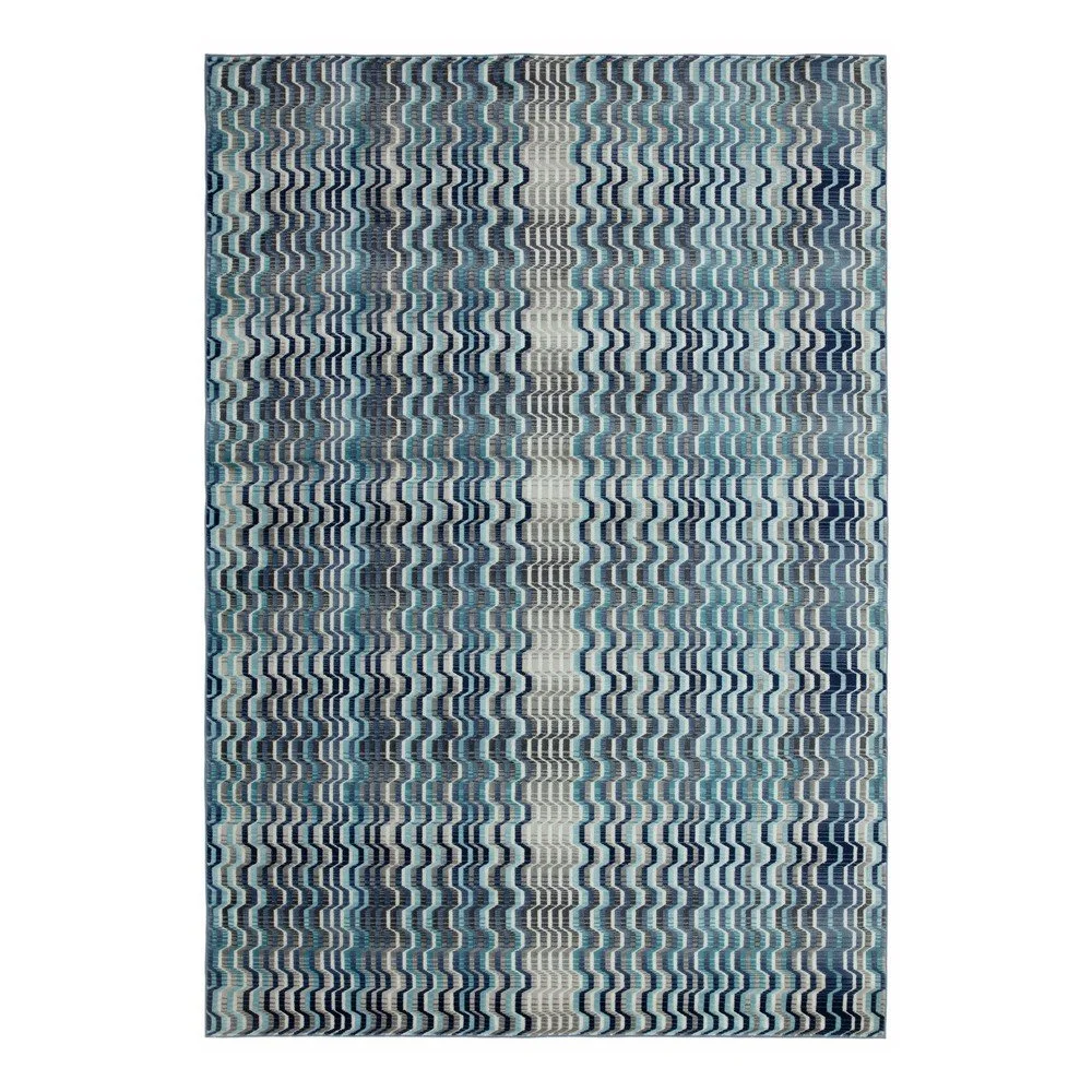 Modrý koberec Asiatic Carpets Wave, 200 x 290 cm v:1366659