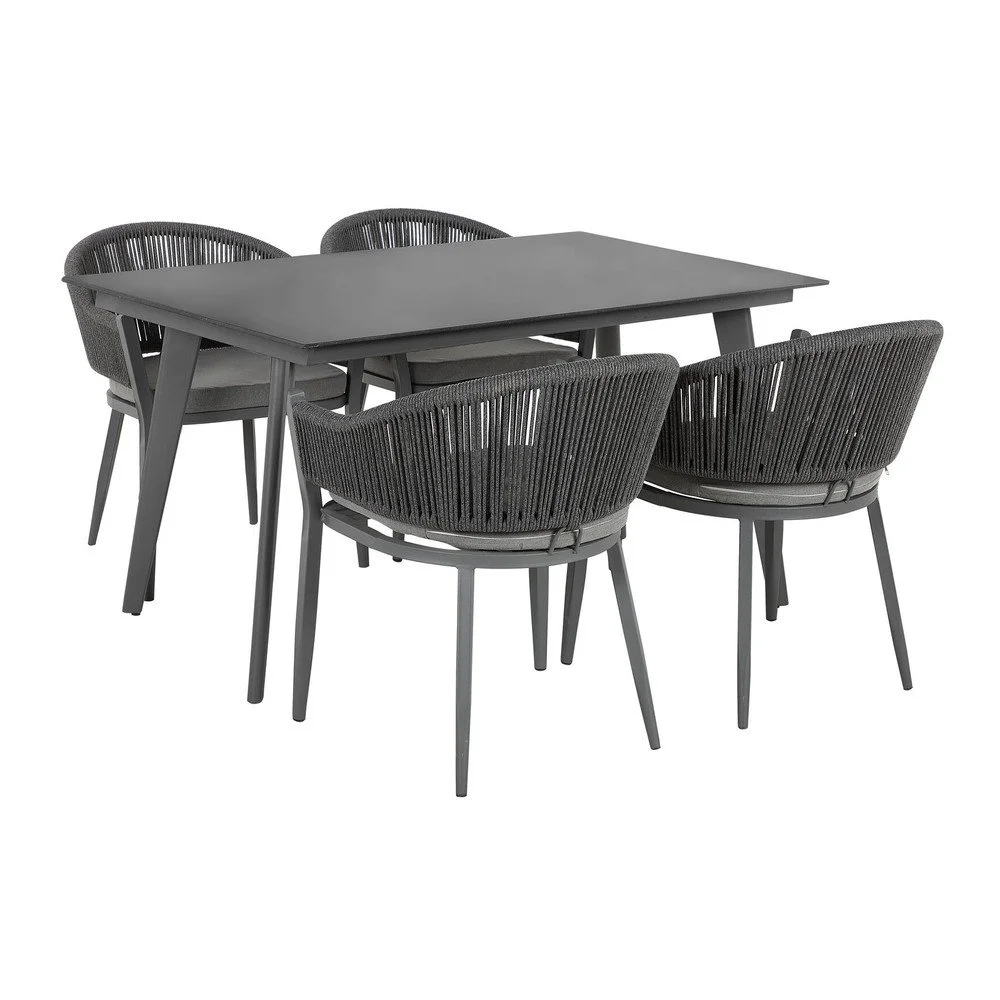 Set šedého zahradního nábytku Monobeli Jess v:1325300