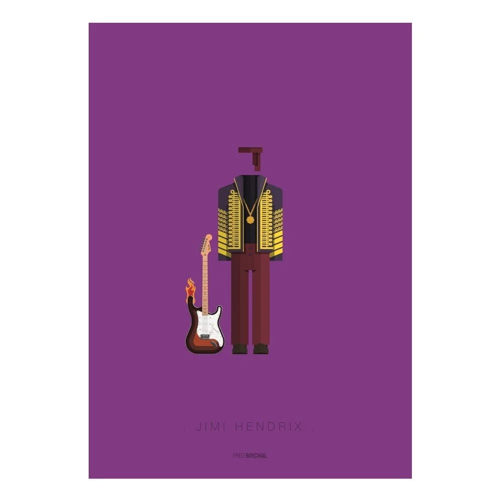 Plakát Costume Artwork Jimi Hendrix v:692988