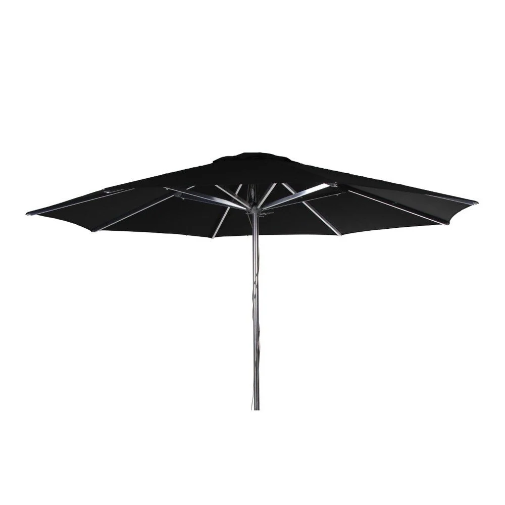Černý slunečník Brafab Empoli, ∅ 350 cm v:1082266