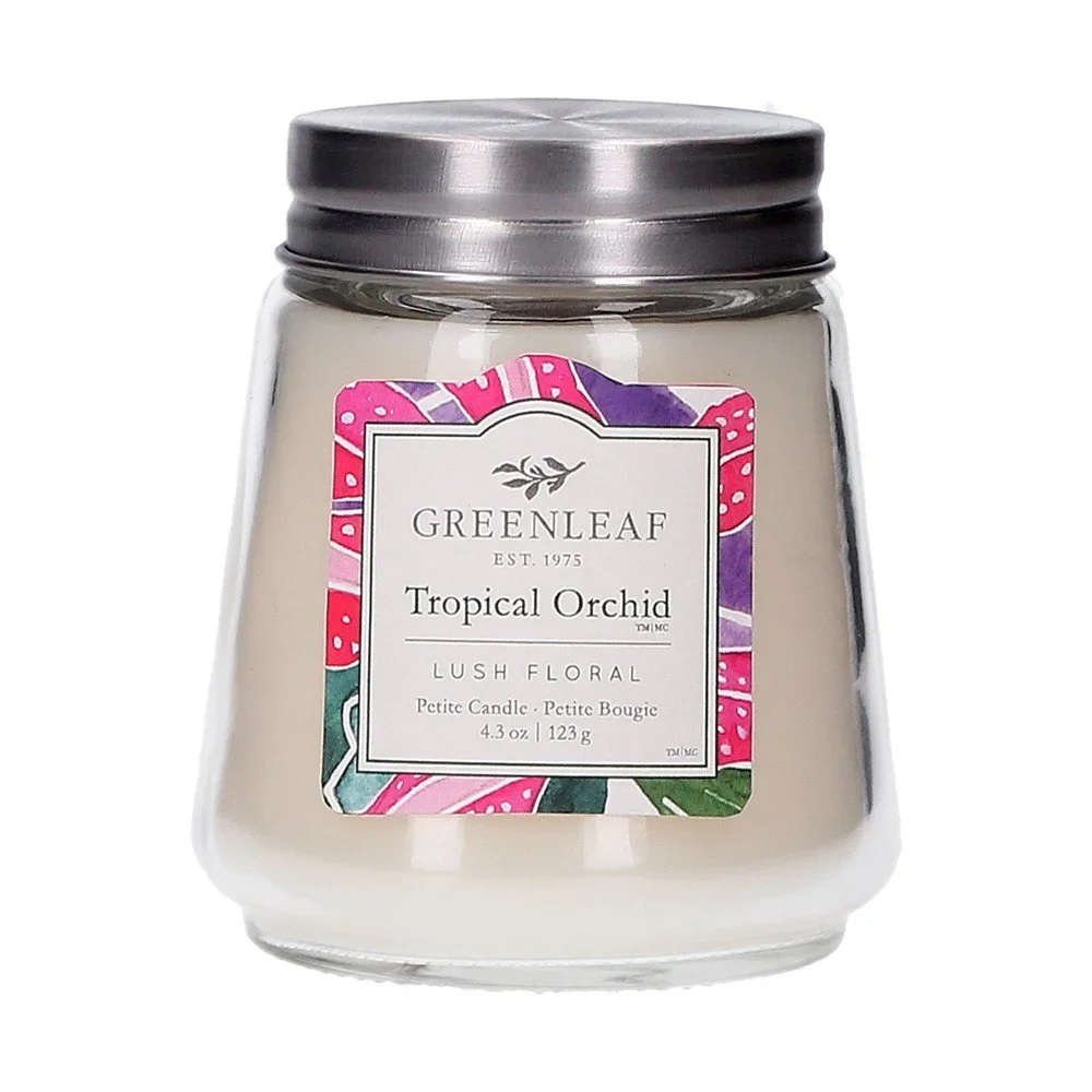 Svíčka ze sojového vosku Greenleaf Orchid, doba hoření 30 v:1336398
