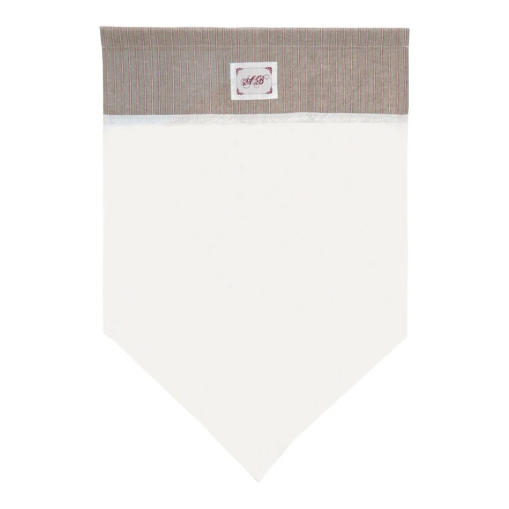 Krémová záclona Antic Line Eva, 60 x 90 cm v:862324