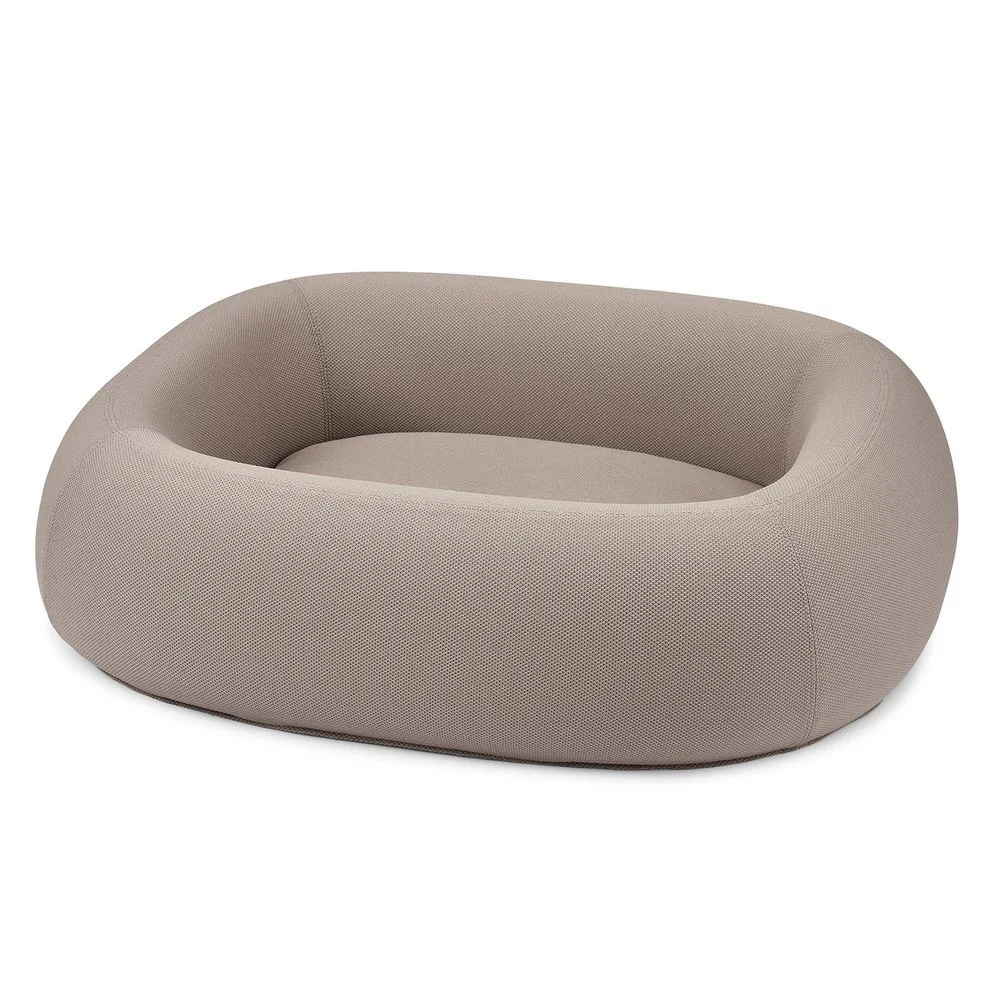 Světle hnědý pelíšek pro psa 76x93 cm Barca Taupe S/M – MiaCara v:1675644