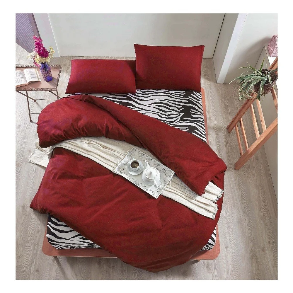 Set povlečení s prostěradlem na dvoulůžko Hermine, 200 x 220 cm v:1139148