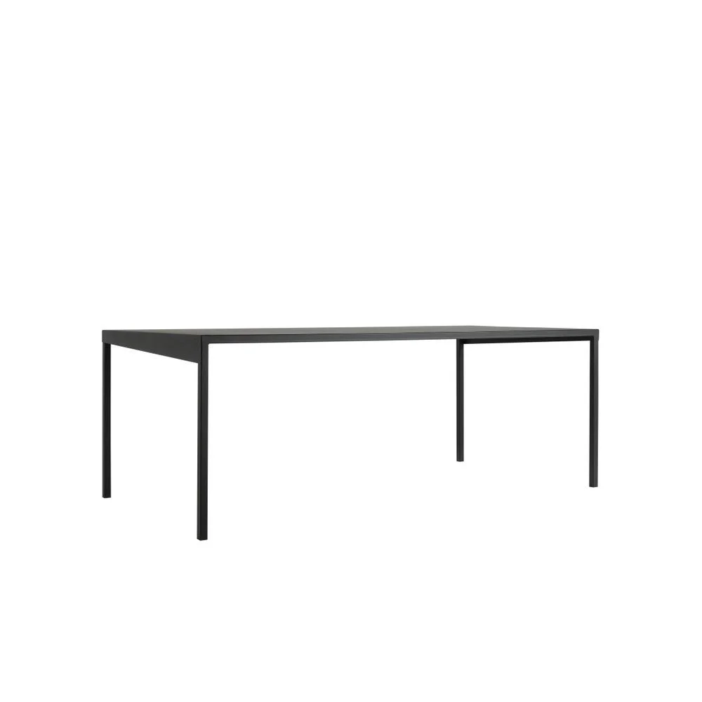 Černý kovový jídelní stůl Custom Form Obroos, 200 x 100 cm v:1303252